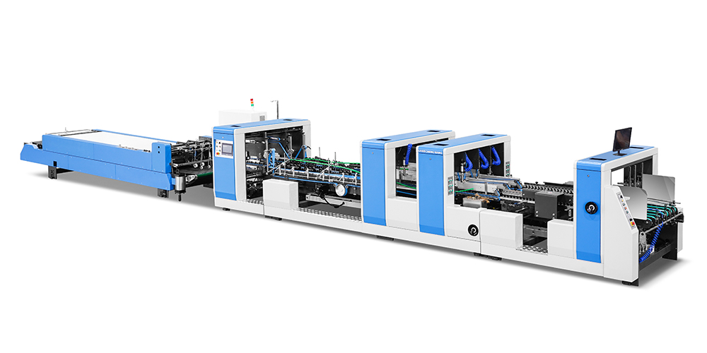 Máquina GLUER Automática de dos veces completa