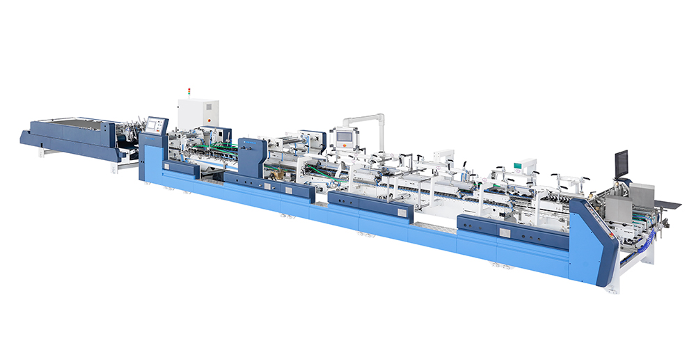 Máquina GLUER Automática de cuatro veces completa