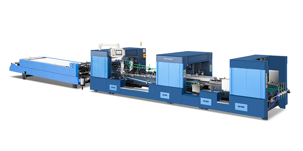 Carpeta inteligente automática completa Gluer