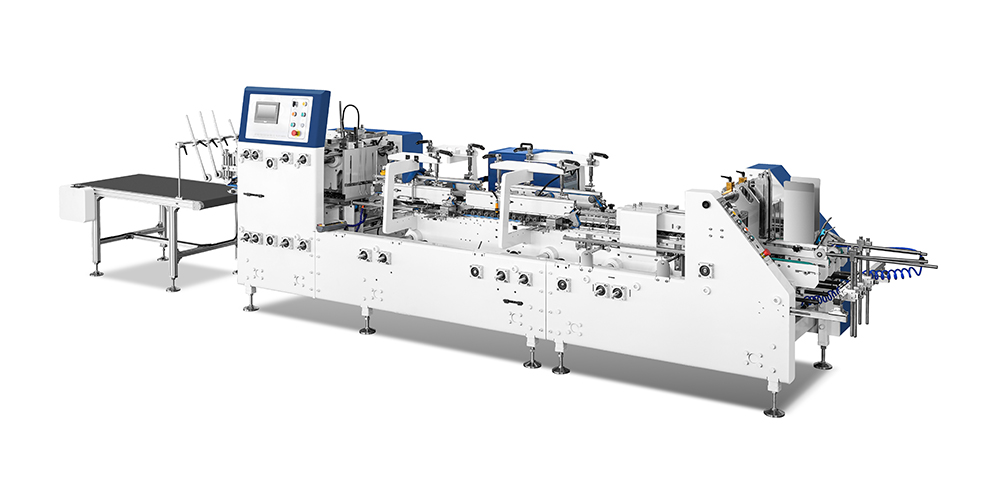 Carpeta de caja estéreo automática completa Gluer